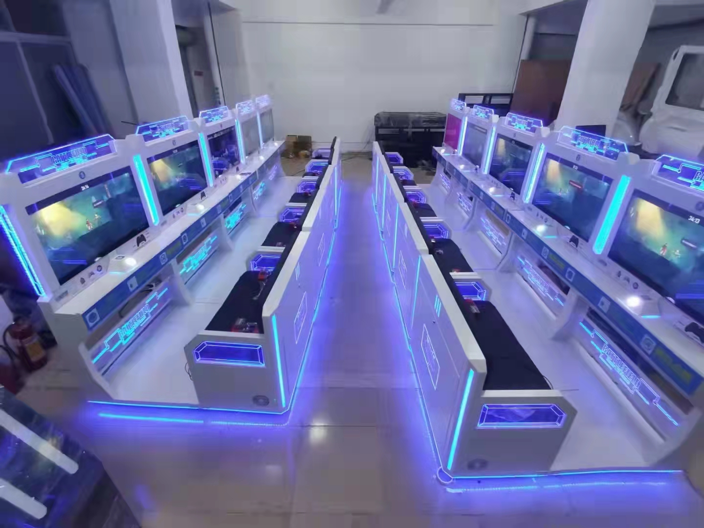 共享未来主机游戏设备价格 商场摆放电竞游戏机视频 星际玩咖主机游戏视频